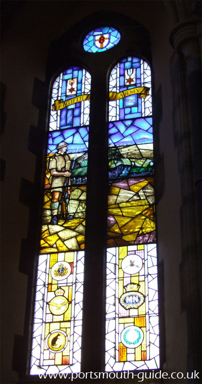 Royal Garrison Church Window