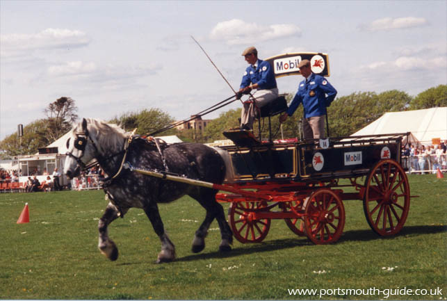 Heavy Horse Obstacle Course On Castle Field