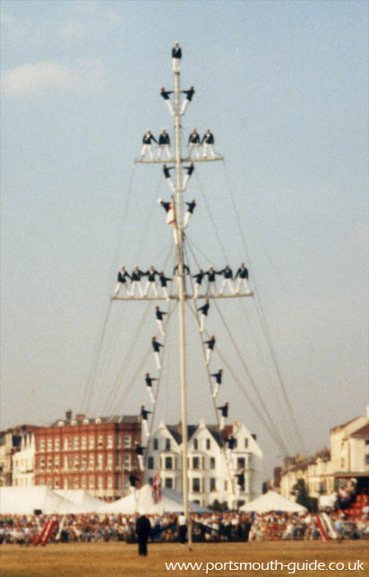 Mast Manning Display Southsea Common