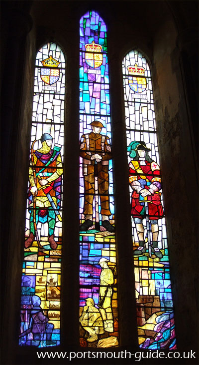 Royal Garrison Church Window