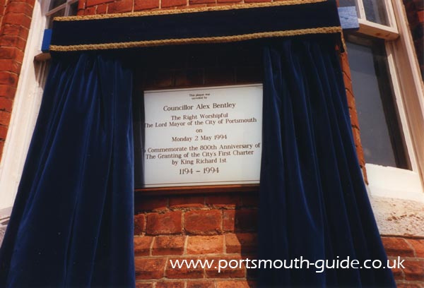 Portsmouth 800 Plaque